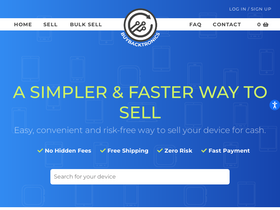 'buybacktronics.com' screenshot