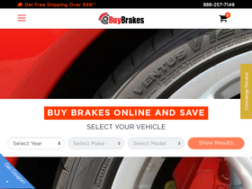'buybrakes.com' screenshot