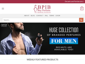 'buyperfumeinbangladesh.com' screenshot