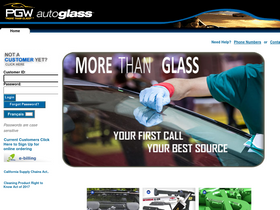 'buypgwautoglass.com' screenshot