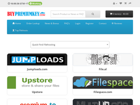 'buypremiumkey.com' screenshot