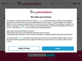 'buysubscriptions.com' screenshot