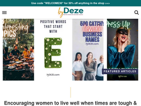 'bydeze.com' screenshot