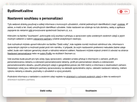 'bydlimekvalitne.cz' screenshot