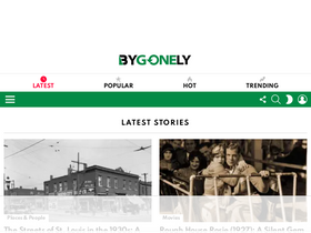 'bygonely.com' screenshot