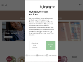 'byhappyme.com' screenshot