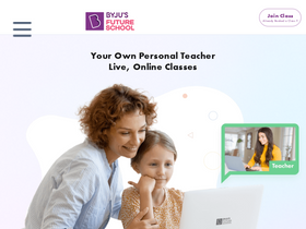 'byjusfutureschool.com' screenshot