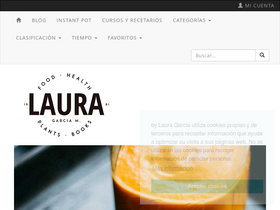 'bylauragarcia.com' screenshot