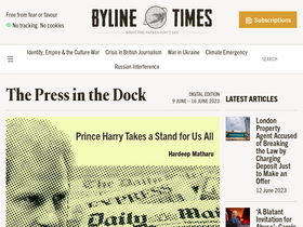 'bylinetimes.com' screenshot