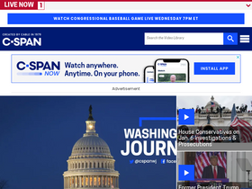 'c-span.org' screenshot