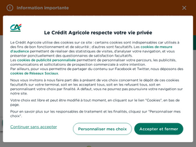 'ca-des-savoie.fr' screenshot