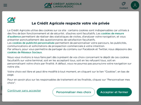 'ca-languedoc.fr' screenshot