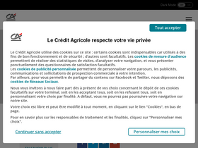 'ca-paris.com' screenshot