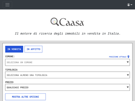 'caasa.it' screenshot