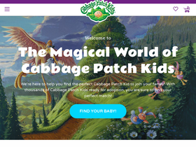 'cabbagepatchkids.com' screenshot