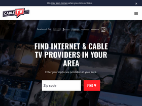 'cabletv.com' screenshot