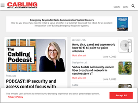 'cablinginstall.com' screenshot