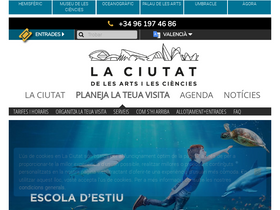 'cac.es' screenshot
