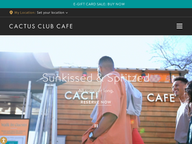 'cactusclubcafe.com' screenshot