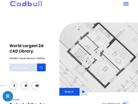 'cadbull.com' screenshot