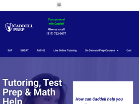 'caddellprep.com' screenshot