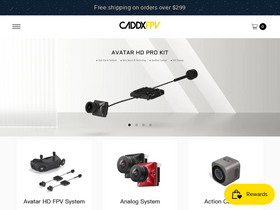 'caddxfpv.com' screenshot