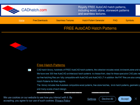 'cadhatch.com' screenshot