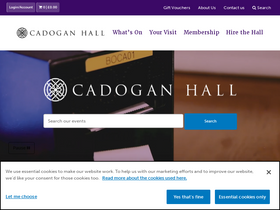 'cadoganhall.com' screenshot