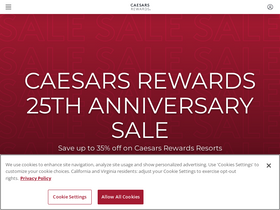 'caesars.com' screenshot
