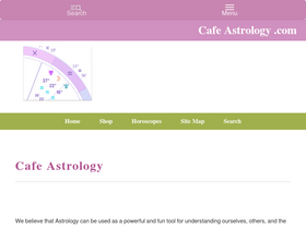 'cafeastrology.com' screenshot