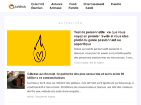 'cafedeclic.com' screenshot