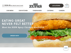 'cafezupas.com' screenshot