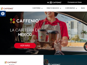 'caffenio.com' screenshot
