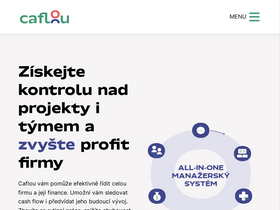 'caflou.cz' screenshot