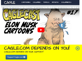 'cagle.com' screenshot