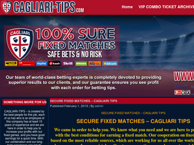 'cagliari-tips.com' screenshot