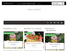 'caietulcuretete.com' screenshot