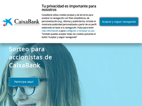 'caixabank.com' screenshot