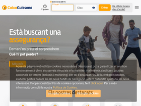'caixaguissona.com' screenshot