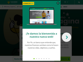 'cajaruraldearagon.es' screenshot