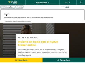 'cajaruraldenavarra.com' screenshot