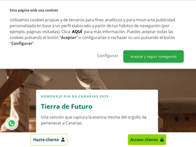 'cajasiete.com' screenshot