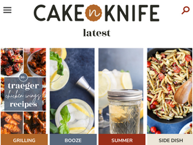 'cakenknife.com' screenshot