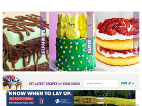 'cakewhiz.com' screenshot