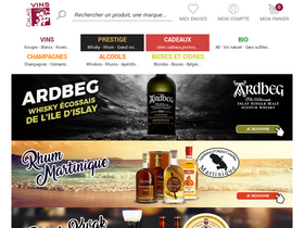 'calais-vins.com' screenshot