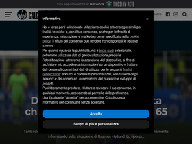 'calcioatalanta.it' screenshot