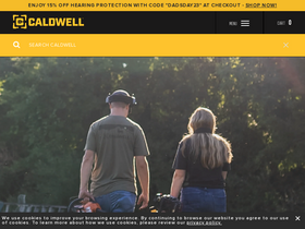 'caldwellshooting.com' screenshot