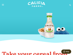 'califiafarms.com' screenshot
