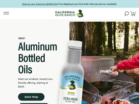 'californiaoliveranch.com' screenshot