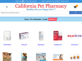 'californiapetpharmacy.com' screenshot
